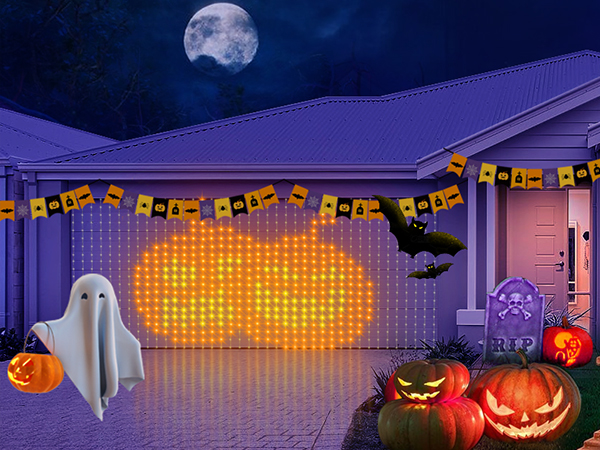 smart curtain lights