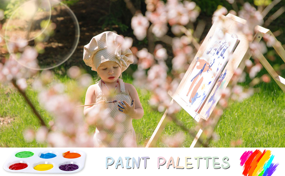 paint palettes