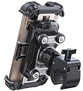 Motorcycle phone mount anti-vibration