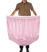 COZYMATE Big Undies Gag Gift Funny Big Underwear Mama Undies Plus Size Granny Panties White Eleph...