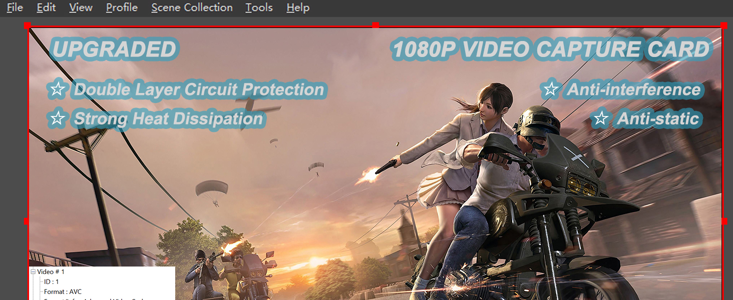 4K HDMI to USB 2.0 Video Capture Card 1080P Cam Link Card