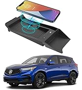 CarQiWireless Wireless Phone Charger for Acura RDX 2019 2020 2021 2022 2023 Center Console, Charg...