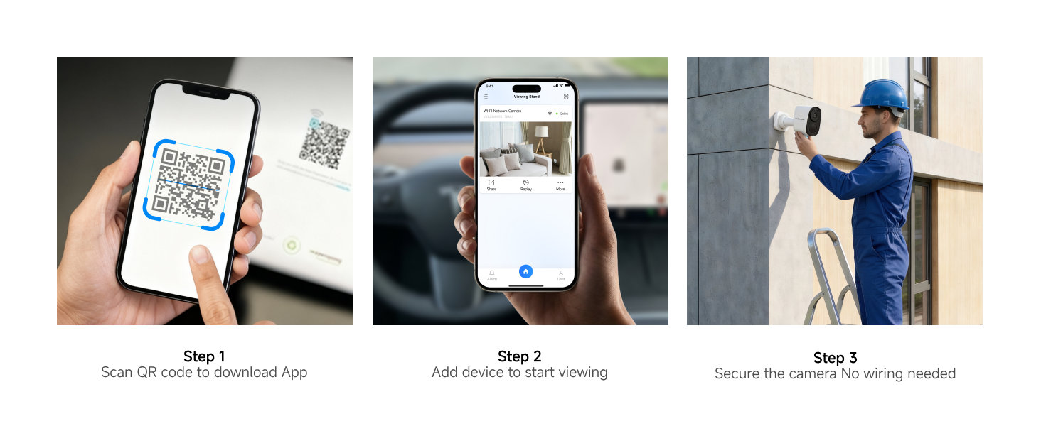 Easy 3-Step Camera Installation Guide