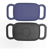 [2 Pack] Dog Collar Holder for Tile Pro 2024 Tracker, Waterproof Silicone case for Tile Life360 p...