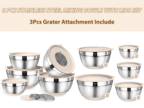 mixing bowls