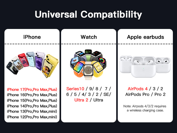 3 in 1 charging station apple
