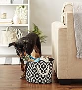 Black lattice storage bin