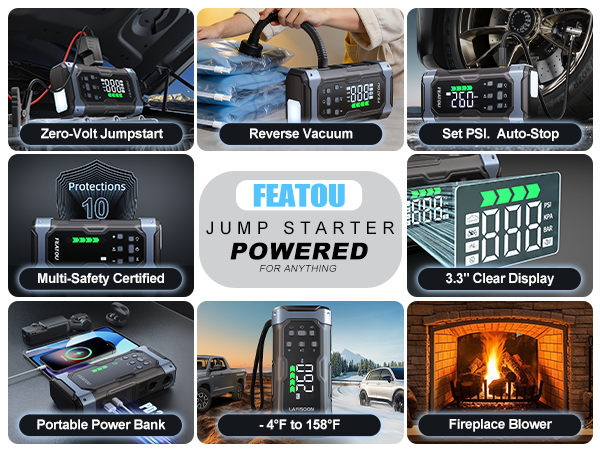 great power car jump starter
