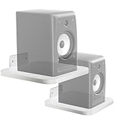 WALI Speaker Wall Mount, Heavy Duty Bookshelf Speaker Floating Wall Shelves, Surround Sound Speak...