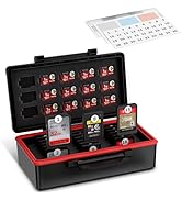 36 Slots SD MSD Memory Card Case Holder Water-Resistant Anti-Shock Storage Organizer for 21 SD SD...