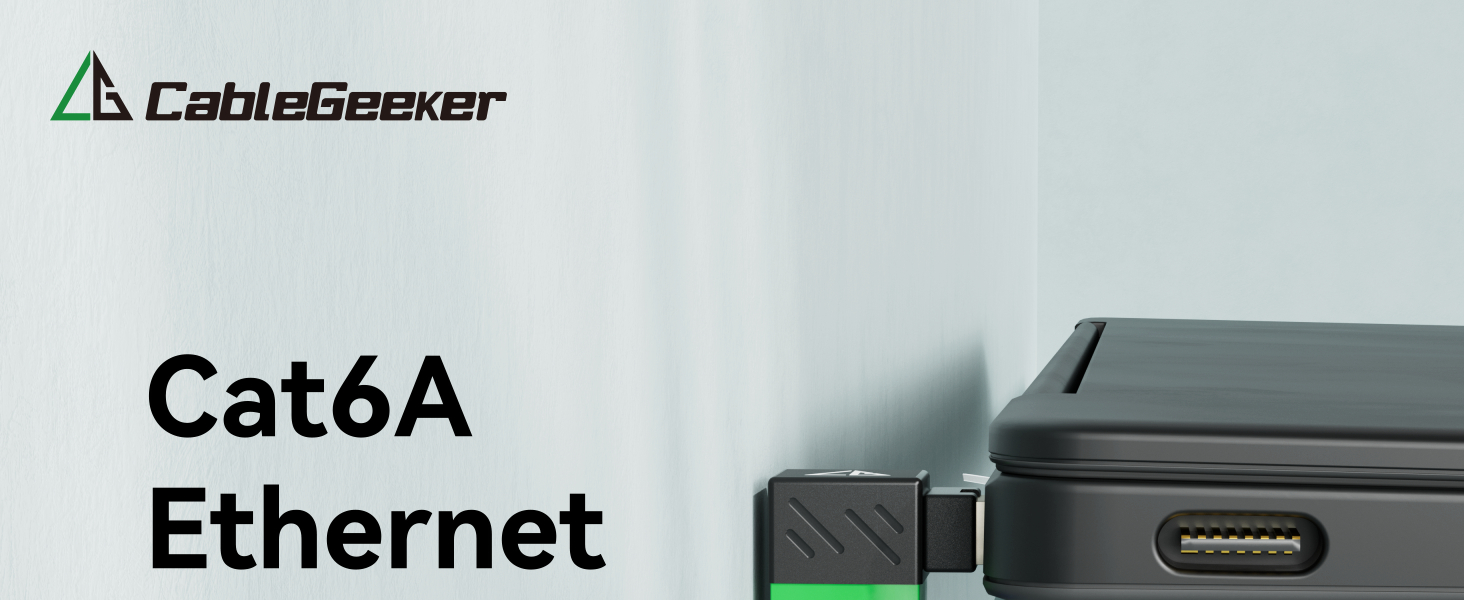 CableGeeker Cat 6A Ethernet Adapter