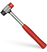 HOUSERAN Rubber Mallet, Small Rubber Mallet, Small Hammer, Nylon Hammer, Rubber Mallet Hammer for...