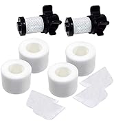 Wolfish Replacement Filters for Shark ION Flex DuoClean X30 X40 F60 F80 IF200 IF201 IF202 IF205 I...