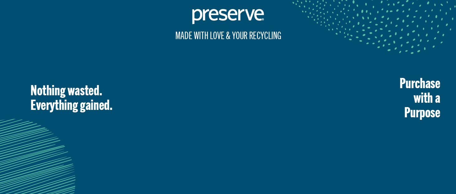 purchase with purpose made with love and your recycling