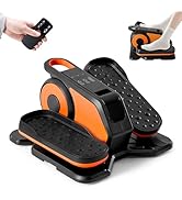 OLIXIS Under-Desk Elliptical Machine–Compact &amp; Quiet Mini Pedal Exerciser with Adjustable Speed, ...