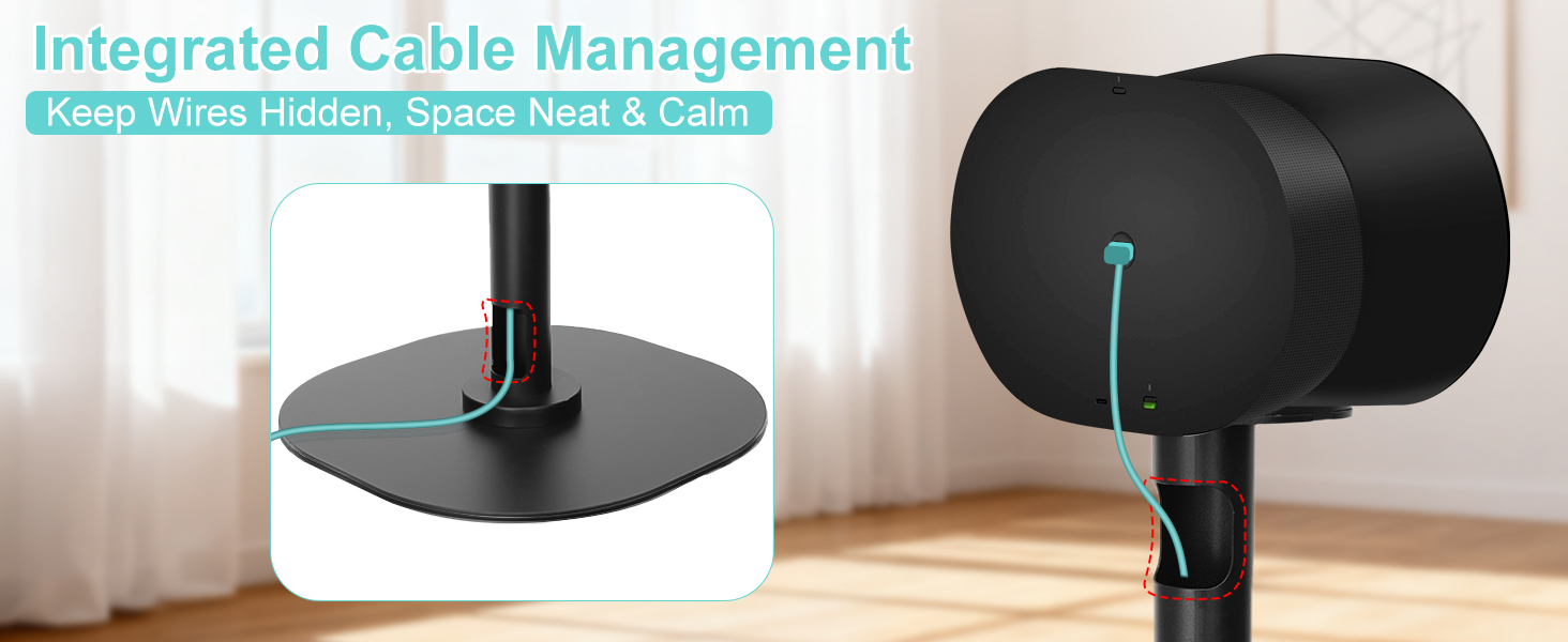 Built-In Cable Management