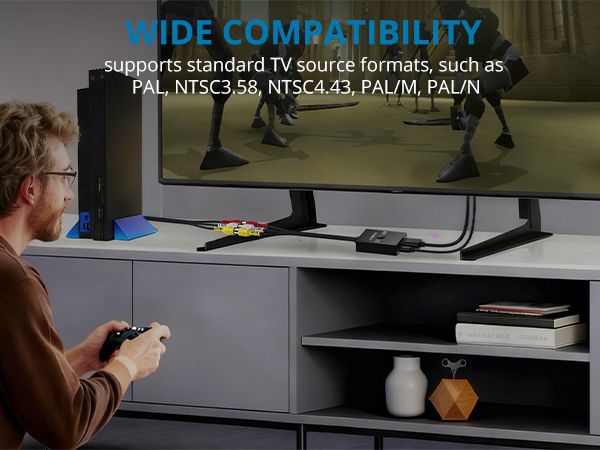 RCA to HDMI Converter
