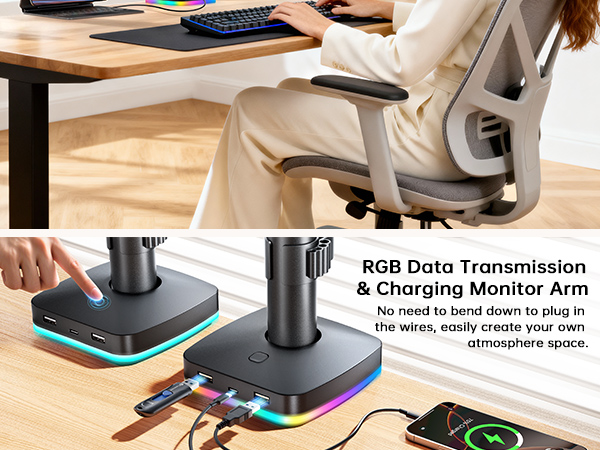 RGB Monitor Stand