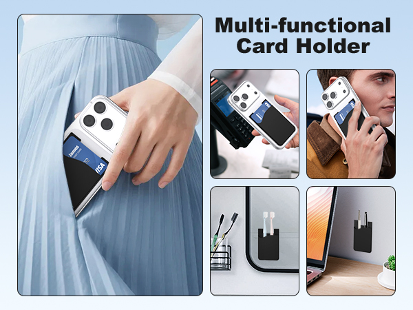 adhesive phone wallet