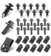 BOECIOG 35PCS Engine Under Cover Splash Shield Guard Body Bolts Screws, Front Bumper Fender Liner...