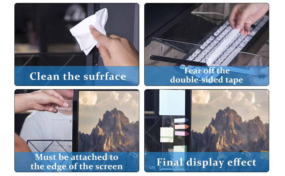monitor sticky note holder