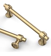 Asidrama 10 Pack 5 Inch(128mm) Champagne Bronze Cabinet pulls Kitchen Cabinet Handles, Cabinet Pu...