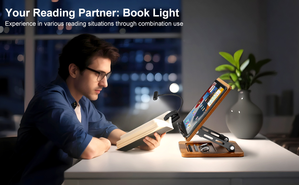 BOOK STAND WITH LIGHT