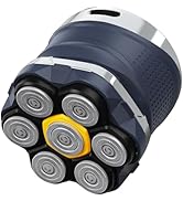 Clicar Head shavers for Bald Men,Magnetic Detachable Head Shaver,Wet or Dry Beard Trimmer,7D IPX7...