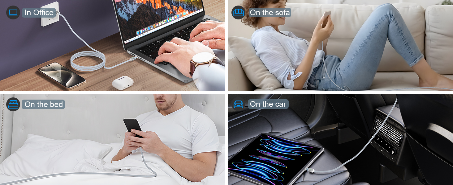 3A Magnetic Charging Cable