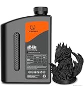 TECBEARS 2kg ABS-Like Resin for 3D Printer, 405nm UV-Curing Photopolymer Resin for LCD/DLP/SLA Pr...