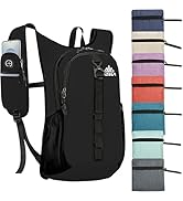 15L Small Hiking Backpack Foldable Packable Travel Backpack with Phone Pocket Lightweight Hiking ...