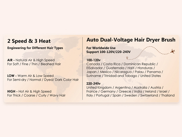 hair dryer brush blow dryer