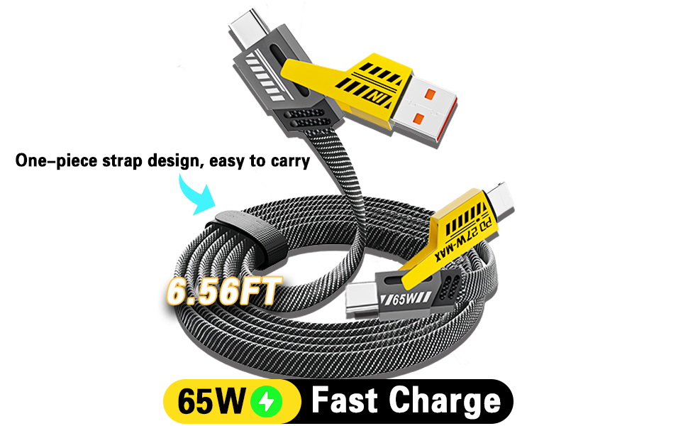 6.65ft charging cable
