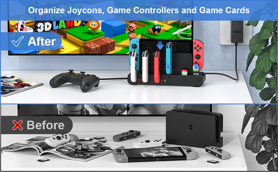 nintendo switch dock station gaming accessories