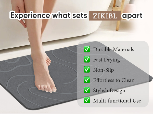 stone bath mat for bathroom