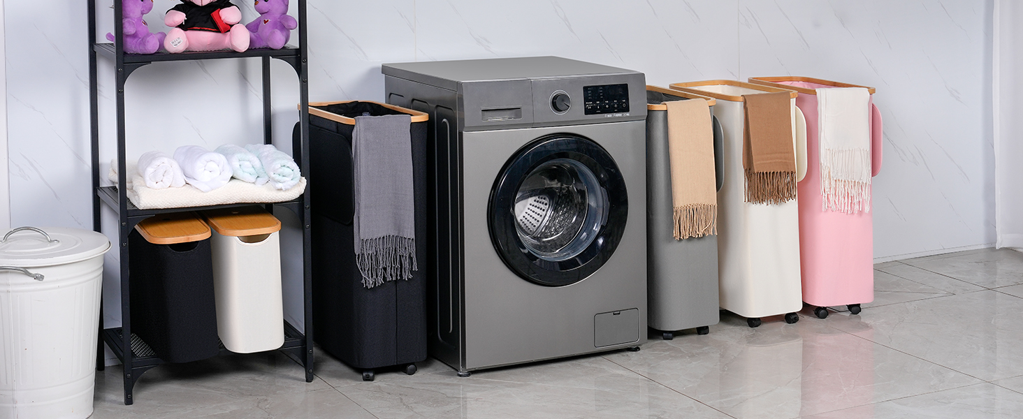 laundry hamper with wheel