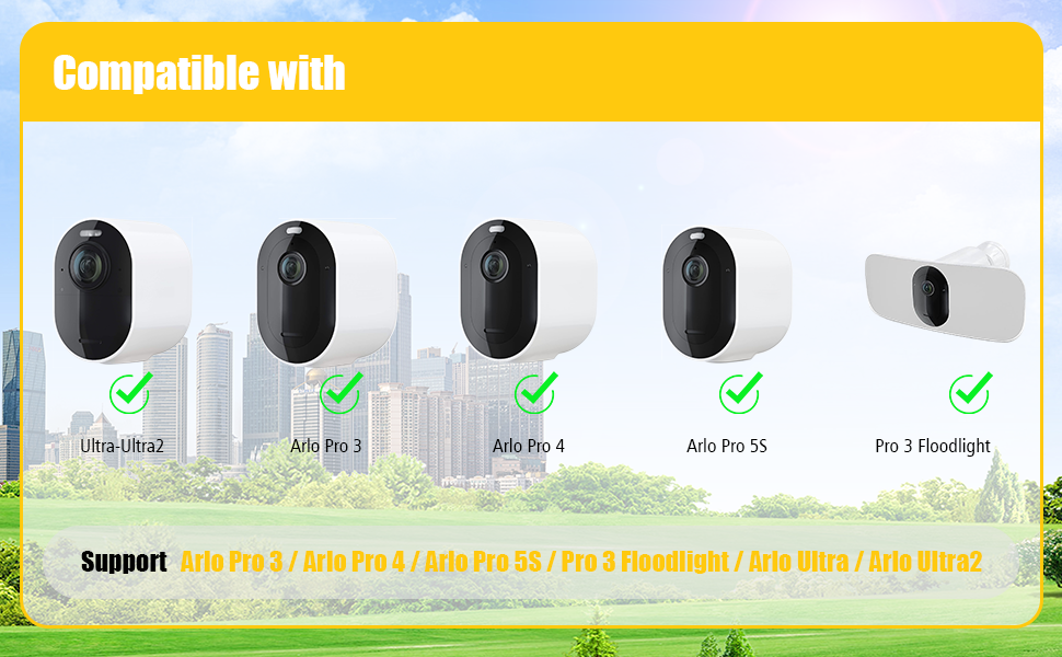 Rhorawill 4W arlo solar panel 6