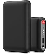 2Pack 5V 5000mAh Li-Polymer Rechargeable Batteries with DC Output Port,Batteries for Heated Glove...