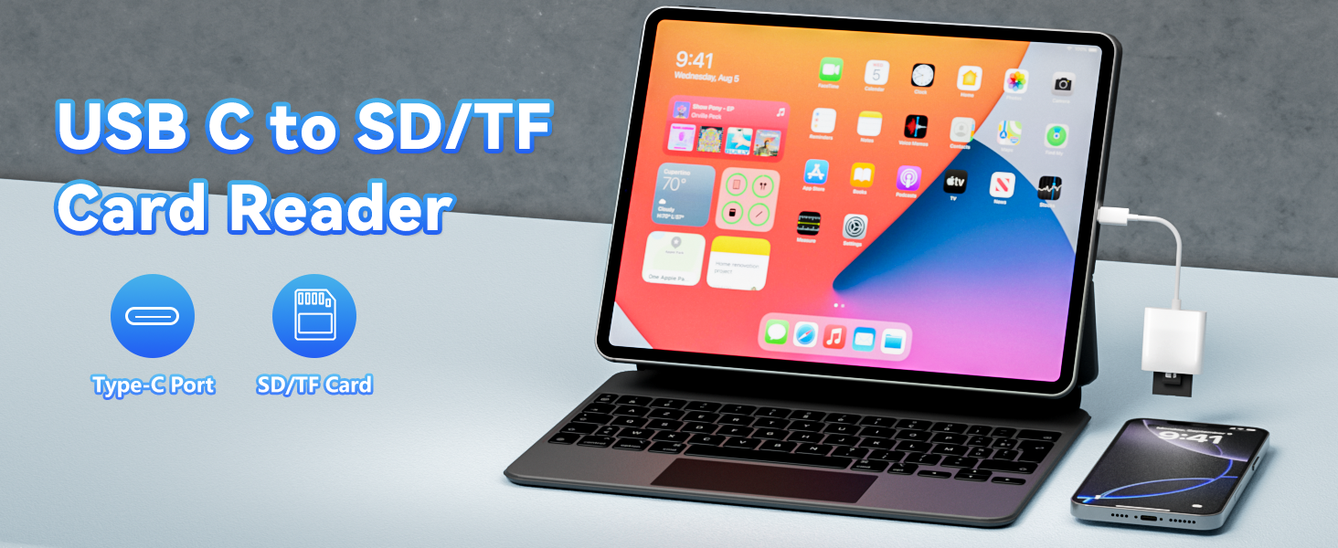 USB-C SD Card Reader