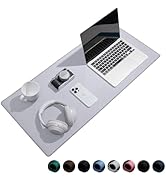 Reniteco Waterproof Large Gaming Mouse Pad with Durable Stitched Edges, Non-Slip Rubber Base, Gra...