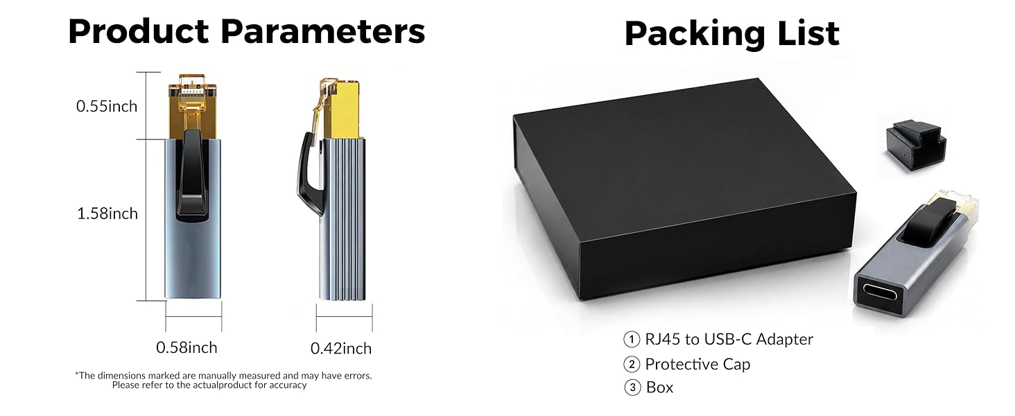 Product Dimensions and Package