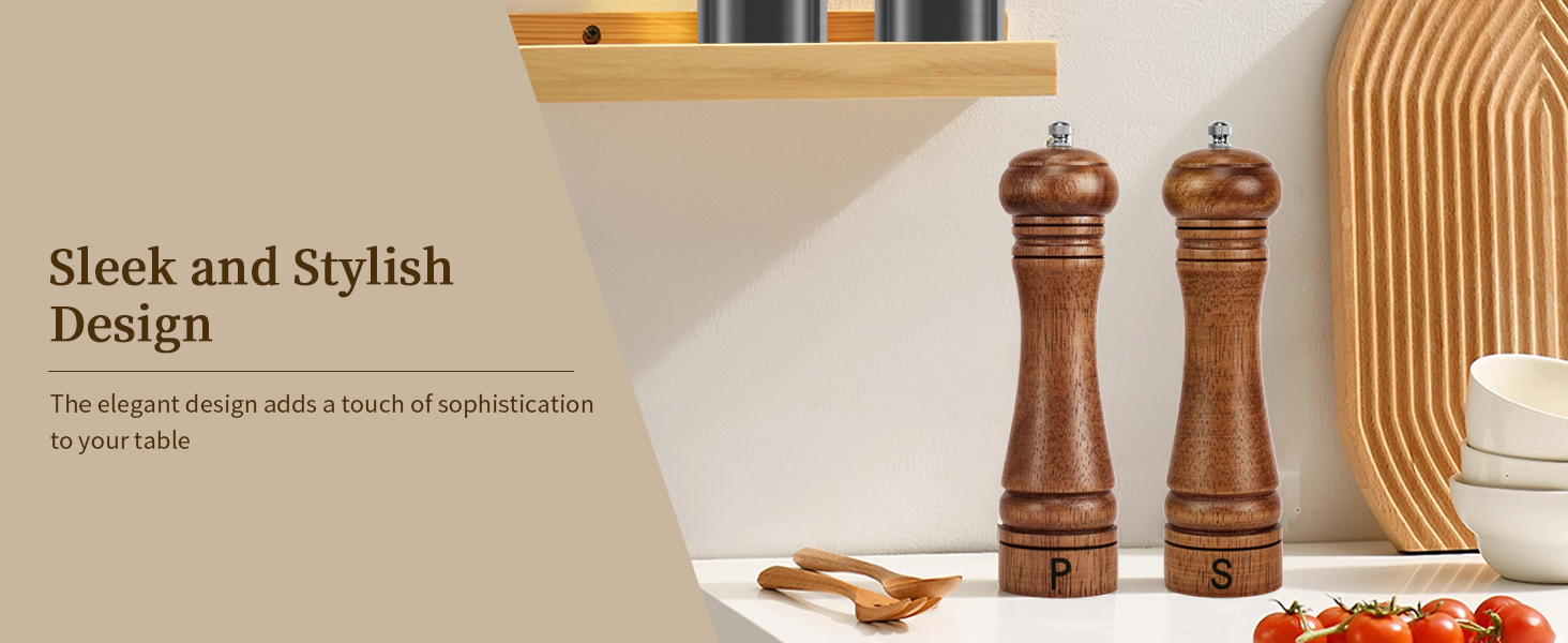 salt and pepper grinder set