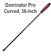 Mayhew Tools 14117 36-C Dominator Pro Pry Bar, Curved, 36-Inch, Black Oxide Finish