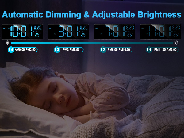 led clock