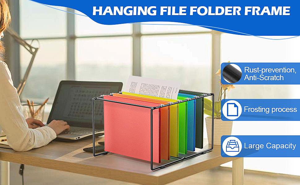 hanging file folder frame