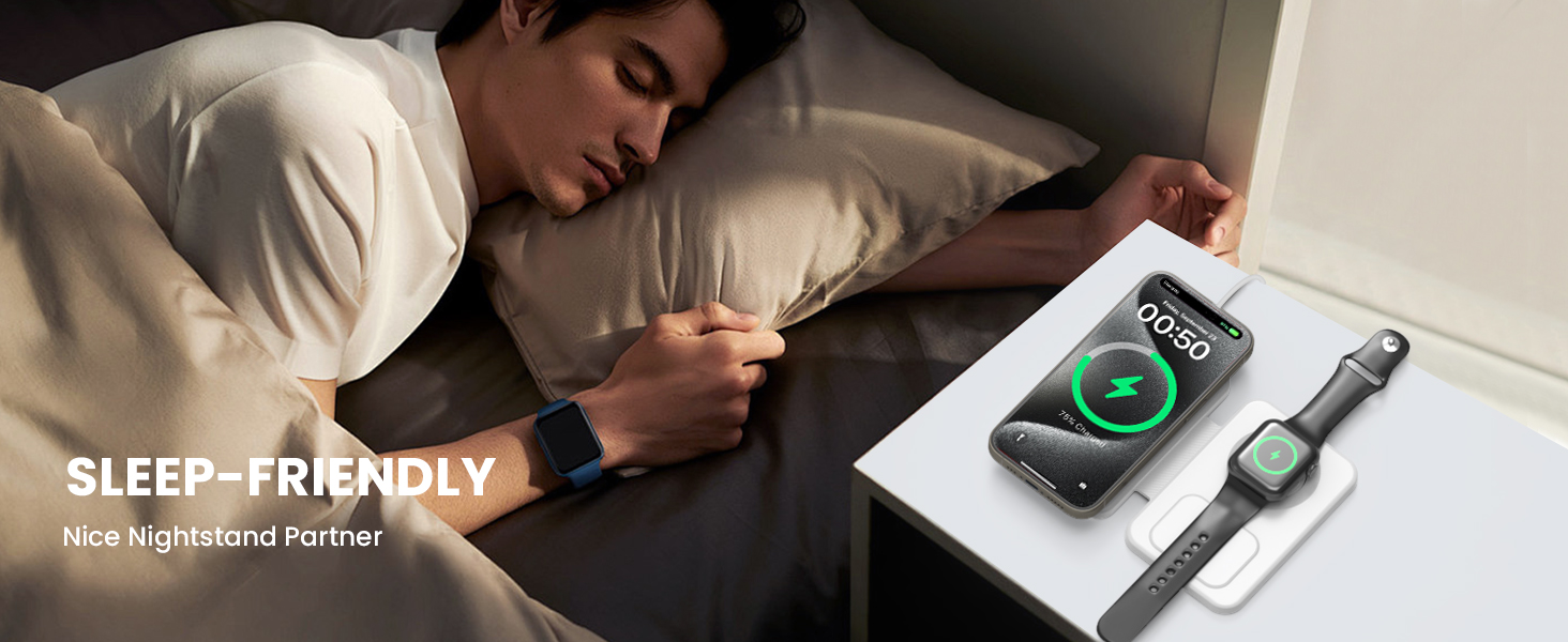 iphone airpods watch charging station