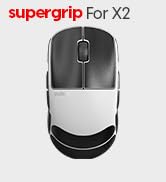 Pulsar Gaming Gears SUPERGRIP Griptape Set for X2, X2V2 Medium Sweat Absorbing High Performance A...