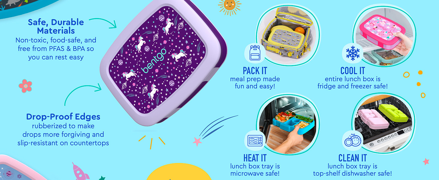 safe durable high-quality materials rubberized edges drop-proof microwave freezer dishwasher safe