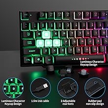 Gaming LED Wired Keyboard and Mouse Combo
