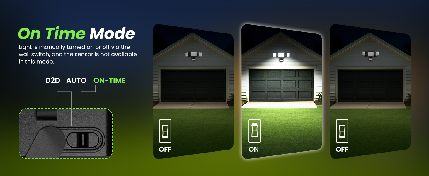 flood lights outdoor motion sensor